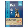Корм для всех пород Brit Premium Dog Sensitive, лосось и индейка, 15 кг
