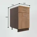 Кухонный модуль стол с 1 ящиком ЛДСП 500*846*600