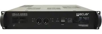 Ecler HSA2-400ES- Усилитель мощности 2x400 Вт – 70/100 В с мостовым режимом