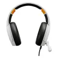 Гарнитура игровая Oklick HS-L710G, для компьютера, мониторные, проводные, белый / черный [1978693]