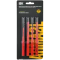 ARMA2L 5 Набор диэлектрических жал SLIM PH/SL-PZ/SL 4шт, IEK A2L5-SH21D-BI-1-T2-304 (1 компл)