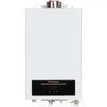 Проточный газовый водонагреватель GENBERG 710.01 Turbo Max 14 л. Белая