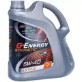 Масло моторное универсальное всесезонное G-Energy Synthetic Active 5W-40 (канистра п/э 4л)