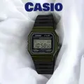 Наручные часы CASIO, зеленый, черный