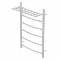 Полотенцесушитель электрический Bonna Afina BN04858PW П5 500x800 с полкой, диммер справа, белый