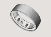 Умное фитнес-кольцо c отслеживанием показателей здоровья Oura Ring 4 Brushed Silver Size 9