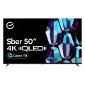Телевизор 50 Sber SDX-50UQ5234 черный QLED 4K Ultra HD (3840x2160) 60Hz USB WiFi Smart TV (RUS)