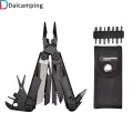 Daicamping DL12 with Bit инструменты нож плоскогубцы EDC мультитул-Black