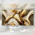 Гибкий мрамор Голденгейт полотно №2; 1420х2850 ; 4,047 кв. м.