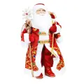 Сувенир Дед Мороз в красной богатой шубе, 45 см,