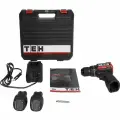 Дрель Шуруповерт ударная аккумуляторная TEH TDBL216T 16,8V