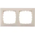 Рамка на 2 поста LK60 864201-1 универсальная бежевая Экопласт (31 шт. в наборе)