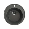 Кухонная мойка Ulgran Quartz Nora 485-09, мокрый асфальт