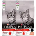 PRO PLAN CAT ADULT VITAL FUNCTIONS SALMON для взрослых кошек с лососем (0,4 + 0,4 кг)