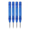 4pcs Center Punch Автоматический высокоскоростный набор для инструментов 5 -дюймовый набор для установки синий