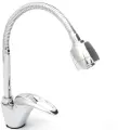 Смеситель для кухни(мойки) Frap F4303 хром гибкий излив