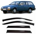 Дефлекторы боковых стекол Cobra Tuning на Ford Sierra Wagon (BNC) 1982-1986 - Ветровики боковых окон для Форд Сиерра Универсал (БНС) 1982-1986