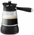 Кофеварка KitFort КТ-7502, электрическая турка, черный / серебристый