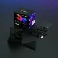 Дополнительные панели Nanoleaf Shapes Ultra Black Mini Triangles Expansion Pack (10 панелей)