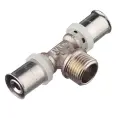 Тройник VALTEC 32 мм х 3/4 нар. р. х 32 мм, арт. VTm.233. N.320532