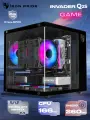 Корпус Invader Q2S кубик + пылевой фильтр + закаленное стекло, Micro-ATX, Mini-ITX
