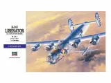 Сборная модель Самолет Бомбардировщик ВВС США B-24J LIBERATOR E29 01559 Hasegawa 1/72