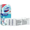 Гигиенический стикер для унитаза Domestos Attax Морская свежесть, 3х10г (8711700692953), 20 уп.