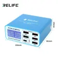 Зарядное устройство RELIFE 304P с 6 USB-портами и цифровым дисплеем, RL-304P, EU