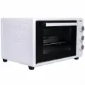 Мини печь с грилем 38 л духовка электрическая настольная белая Nesons