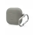 Elago для AirPods 4 чехол Silicone Hang case Medium Grey