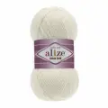 Пряжа Хлопок голд (Cotton gold) упаковка 5 мотков 100 г, 330 м. 55% хлопок 45% акрил цвет 62 молочный