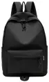 Рюкзак мужской, женский черный для ноутбука городской и повседневный на молнии, стильный и модный TEVIN YZ