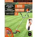 Триммер Patriot PT 5555 ES COUNTRY бензиновый, мотокоса неразъёмная штанга, 2200Вт, 8кг