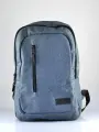 Рюкзак ученический T 2082.1 серый джинс унисекс нейлон на молнии