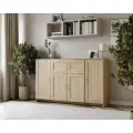 Сириус тумба 4 двери и 2 ящика 156х95 сонома RU