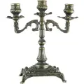 Канделябр Alberti Livio Венеция, металл, 24x20x11 см, на 3 свечи