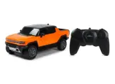 Машинка на радиоуправлении Rastar 93100 Hummer EV (1:26, 20см). Оранжевая