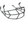 Защитная решетка для хоккейного шлема ArtCore, YS17/1, черная