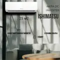 Инверторный кондиционер Ishimatsu AKITO CVK-09i, площадь 25м², 9BTU, белый