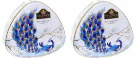ZYLANICA Чай листовой Peacock Collection, blue, FBOP, черный, с бергамотом, 100 гр, 2 уп