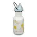 Детская бутылка Klean Kanteen Kid Classic Narrow Sippy 12oz (355 мл) Rainbows White