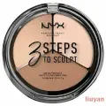 Скульптор NYX Professional Makeup 3 Steps To Sculpt Палетка для скульптурирования, оттенок 01, Fair, 15 г