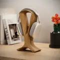 Подставка для наушников STARODUBOFF Натуральный Дуб, дерево, ударопрочная, коричневая