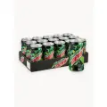 Mountain Dew, 0.15 л, 15 шт, банка (газированный напиток Маунтин Дью, металлическая банка, жб, лимон и лайм, мини)