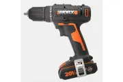 Аккумуляторная дрель-шуруповерт WORX WX108 45Нм, 20В, 2Ач x2, ЗУ 2А, кейс
