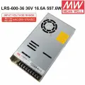 Mean Well LRS-600-36 36 В 16,6А 597,6 ВТ Блок питания для светильника