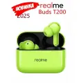 Наушники беспроводные Realme Buds T200, зеленые, внутриканальные，Оригинальный и аутентичный
