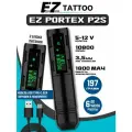 Тату машинка для перманентного макияжа, татуажа беспроводная EZ Portex P2S Black