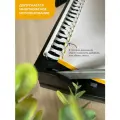 Пластиковые пружины Гелеос, комплект 28 мм белые/черные 25+25 шт.