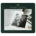 Карандаши чернографитные Faber-Castell Pitt Graphite Matt и Castell 9000, 20 предметов, заточенные, металлическая коробка (115224)